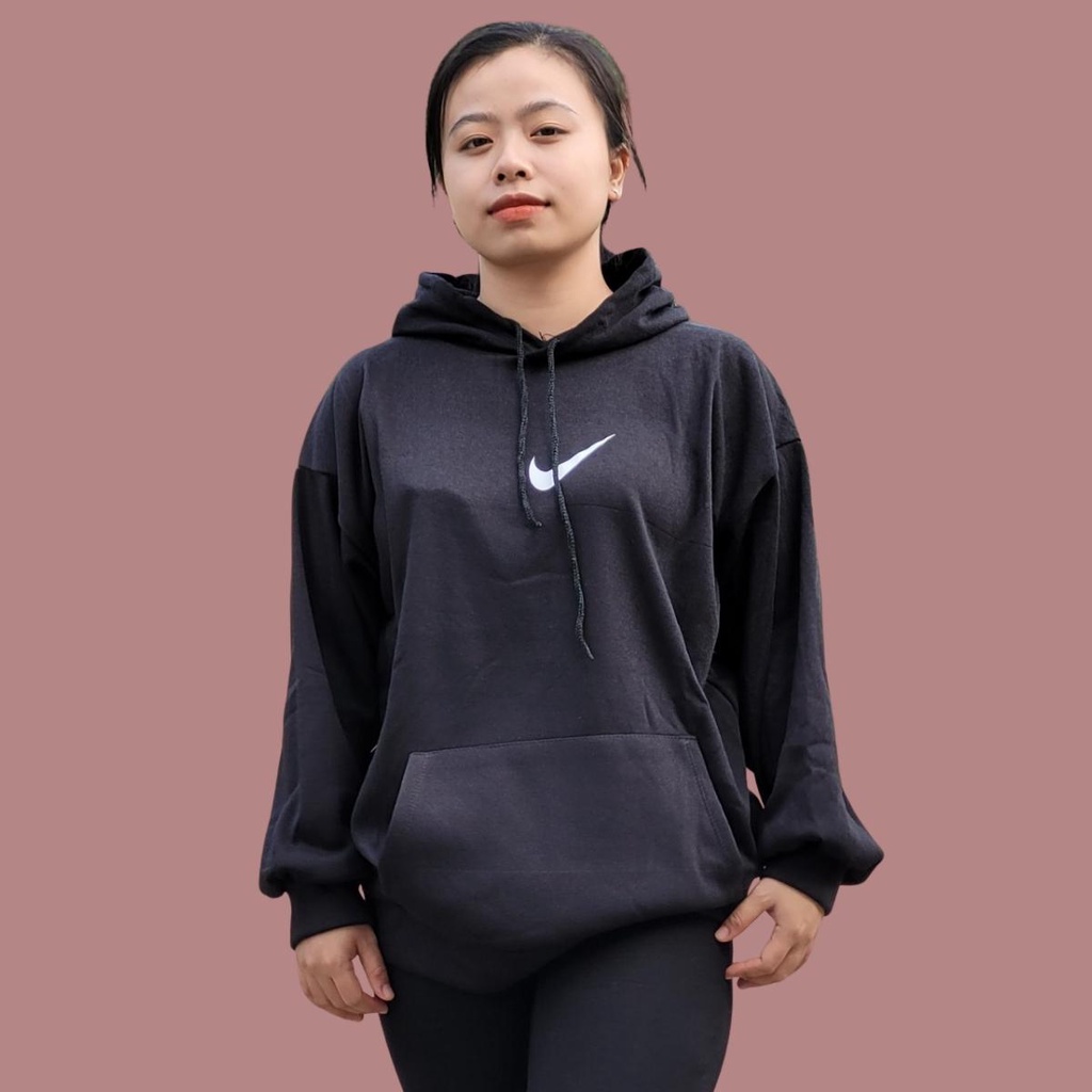 Áo Hoodie nỉ siêu đẹp với hai màu đen trắng | BigBuy360 - bigbuy360.vn