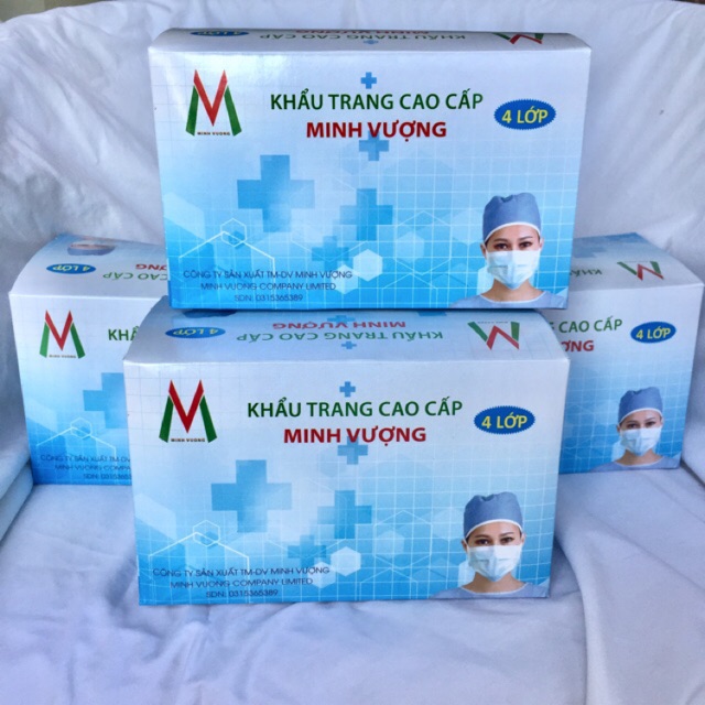 KHẨU TRANG Y TẾ 4 LỚP 50 CÁI | BigBuy360 - bigbuy360.vn