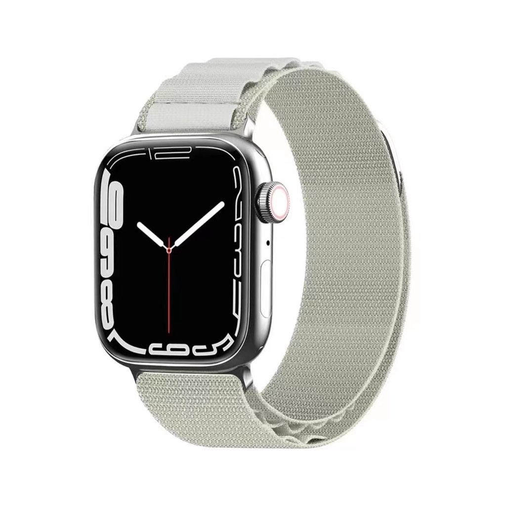 Dây Nylon Kiểu Dáng Thể Thao Cho Đồng Hồ Thông Minh Apple Watch 8 Ultra 7 6 5 4 3 SE 49mm 45Mm 41Mm 44Mm 40Mm
