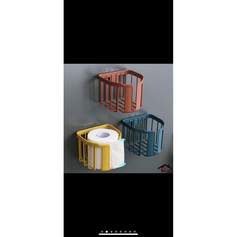 Giỏ để giấy vệ sinh dán tường | BigBuy360 - bigbuy360.vn