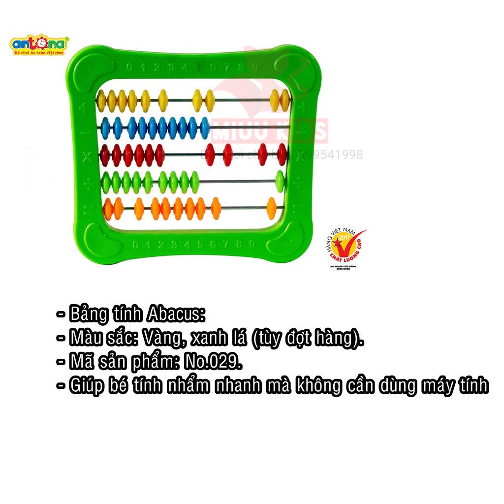 Bàn tính Abacus - Hệ số 10 Giúp Bé Tính Nhẩm Nhanh, Không Cần Sử Dụng Máy Tính