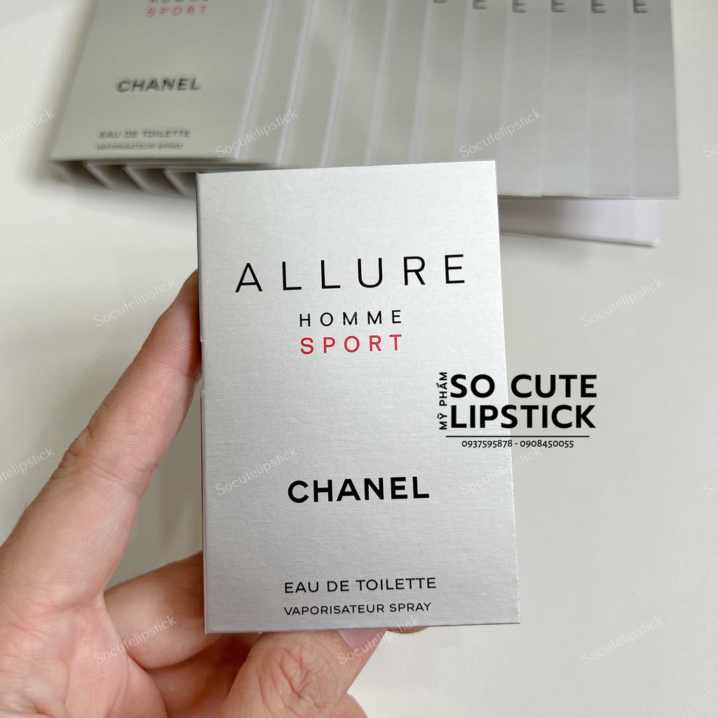 Vial Nước Hoa Chaanel ALLURE HOMME SPORT EDT 1.5ml