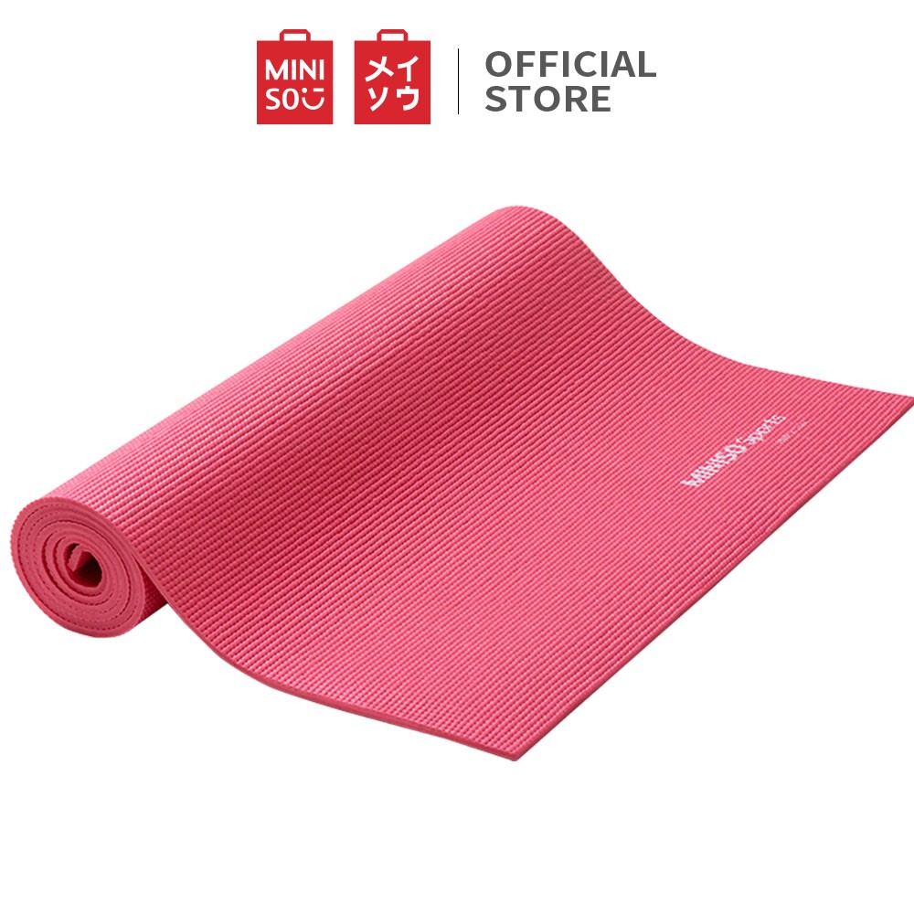 Miniso Thảm Tập Yoga Bằng Cao Su 3 / 5 / 6mm Chống Trượt Chất Lượng Cao