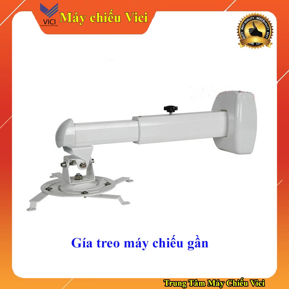 Giá treo máy chiếu gần 60cm. Giá treo ngang chuyên dụng cho máy chiếu gần, treo máy chiếu tương tác, treo máy chiếu phim