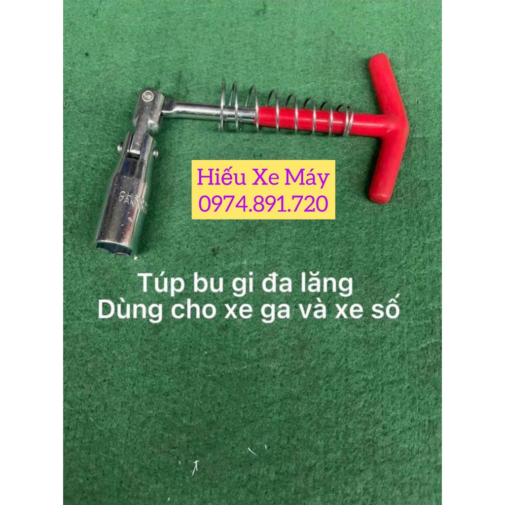 Tuýp mở Bugi lắc léo đầu 16mm