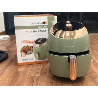 Nồi chiên casamom nội địa hàn quốc 5.5l caa-201