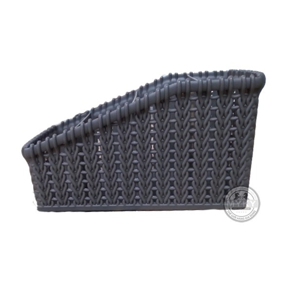 [Giá sỉ] Giỏ Kệ Đựng Đồ Đa Năng Giá Để Đồ Trang Điểm Bằng Mây Nhựa Giỏ Đựng Đồ Lặt Vặt Để Bàn đẹp giá rẻ