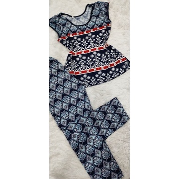 Bộ tay ngắn quần dài thun gân tầm ý