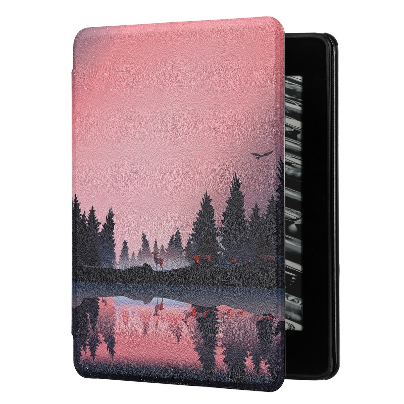 Bao Da Máy Tính Bảng PU Bền Bỉ Tự Động Thức Ngủ Cho Kinde Paperwhite 5 2021 11 Mojito 6.8in E-Reader