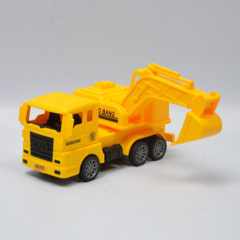 SET Đồ Chơi 4 ôtô Công Trình Xây Dựng Siêu To, Cần Cẩu, Máy Xúc/ Đồ Chơi Thông Minh Sáng Tạo Cho Bé Trai Và Bé gái
