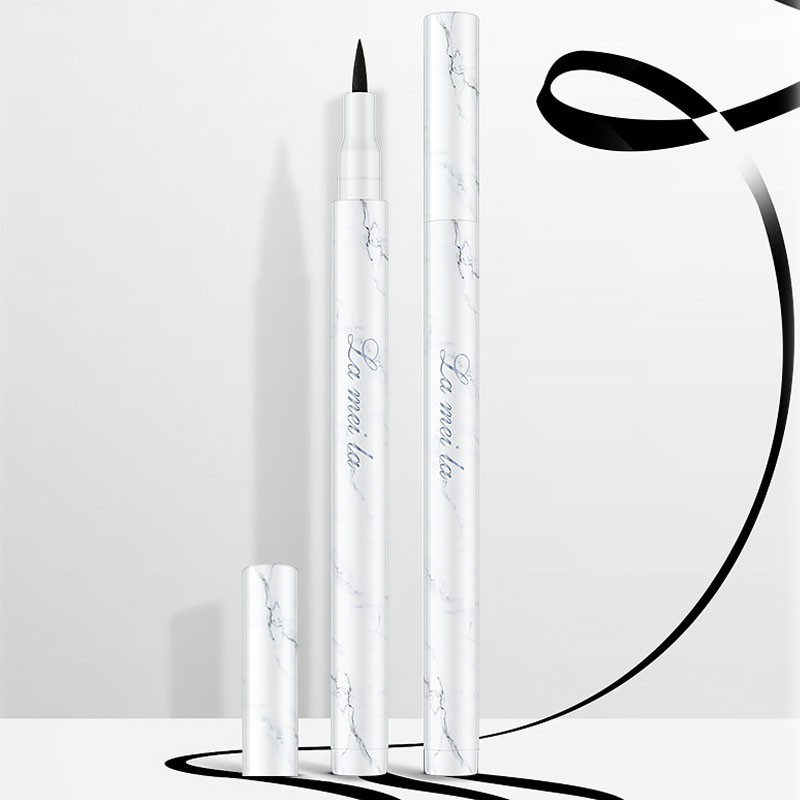 Bút kẻ mắt chống thấm nước lâu trôi 24h thiết kế vỏ họa tiết cẩm thạch | BigBuy360 - bigbuy360.vn