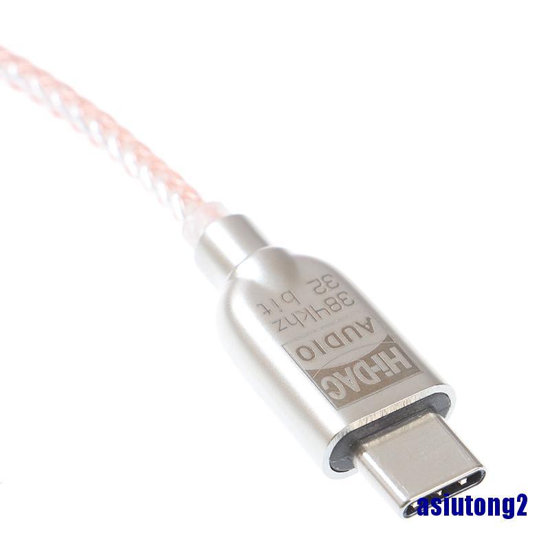 Đầu Chuyển Đổi Cổng Type-c Sang 3.5mm 32 Bit / 384khz Dsd64 / 128 DAC Chuyên Dụng