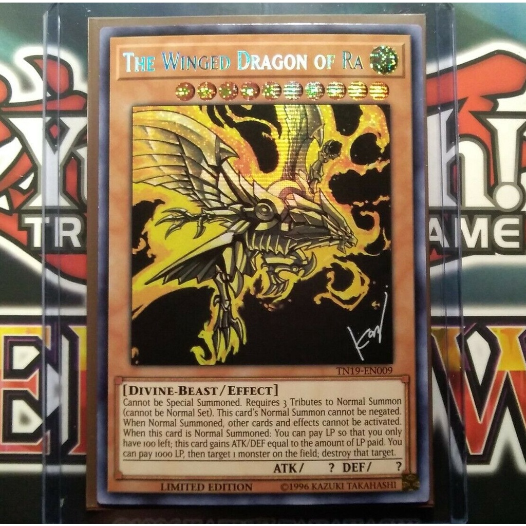 Bài Yugioh - The Winged Dragon Of Ra LC01 YGLD LDK2