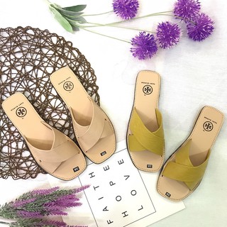 {Hình thật} DL10_Dép nữ quai chéo sang chảnh