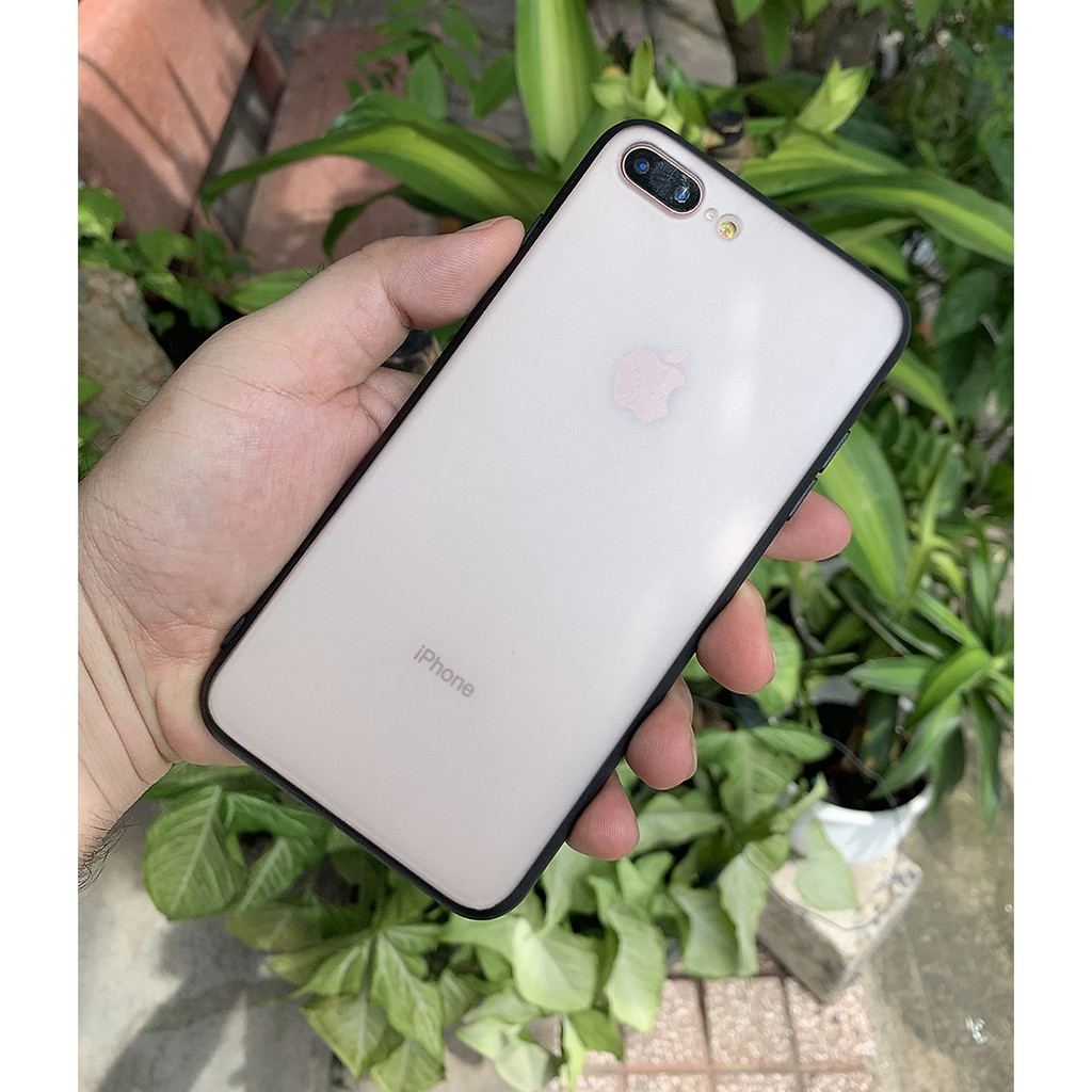 Ốp Lưng Nhám Mờ Dành Cho iPhone 7 Plus/8 Plus Silicon Chống Va Đập - Hàng Chính Hãng