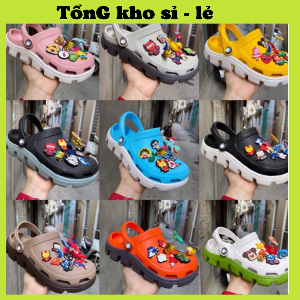 DÉP CR Cá, DÉP SỤC ĐẾ CAO Full Tag Cao Cấp Đẹp Nhất 88227 ( TẶNG KÈM Sticker )TỔNG KHO SỈ VP88