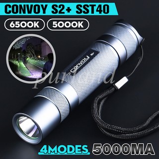 Đèn Pin Convoy S2+Sst40 1800lm 5000k 6500k Flashlight