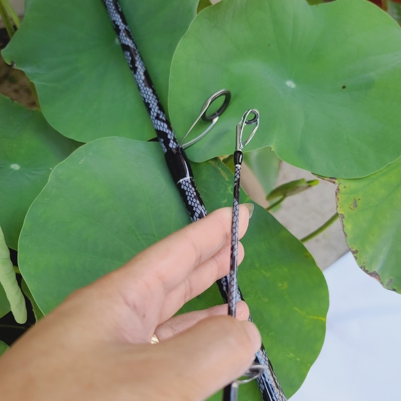 Cần Lure vân Da Rắn siêu khoẻ