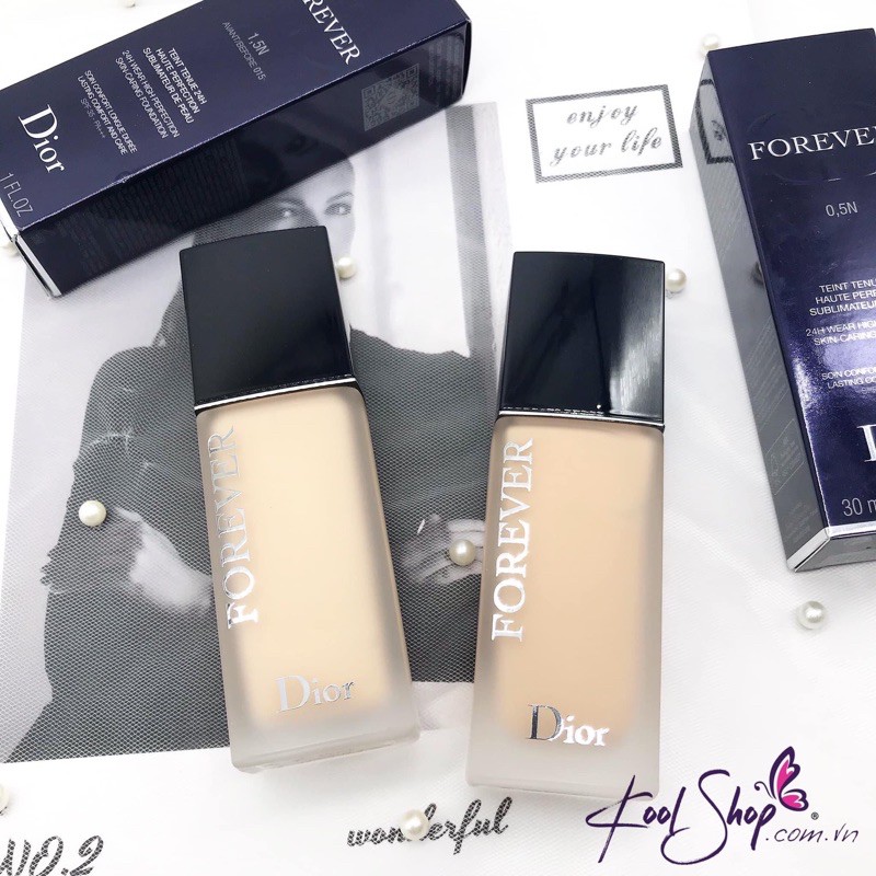 MẪU THỬ✨ Kem nền kiềm dầu, lâu trôi Dior Forever 24h Wear High Perfection Skin-Caring ✨