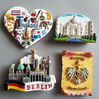 [Magnet] [Nam châm]  Sticker Dán Tủ Lạnh Nhiều Quốc Gia