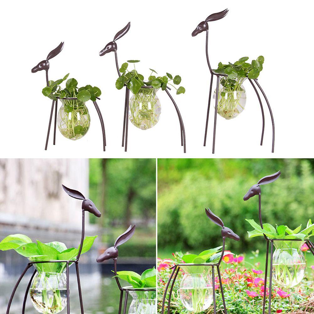 CONOPERY Chậu Hoa Thủy Canh Hình Con Hươu Độc Đáo Trang Trí Nhà Cửa