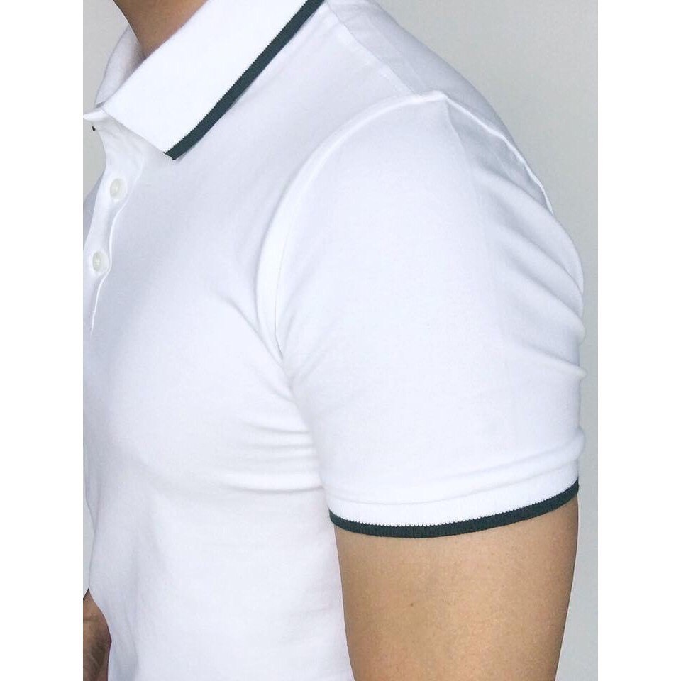 [LOẠI ĐẸP- CHẤT MÁT] Nhận in logo - Đồng phục Áo thun áo phông body ngắn tay cổ bẻ tạo viền dáng Hàn chuẩn soái ca ⚡ ️🏅