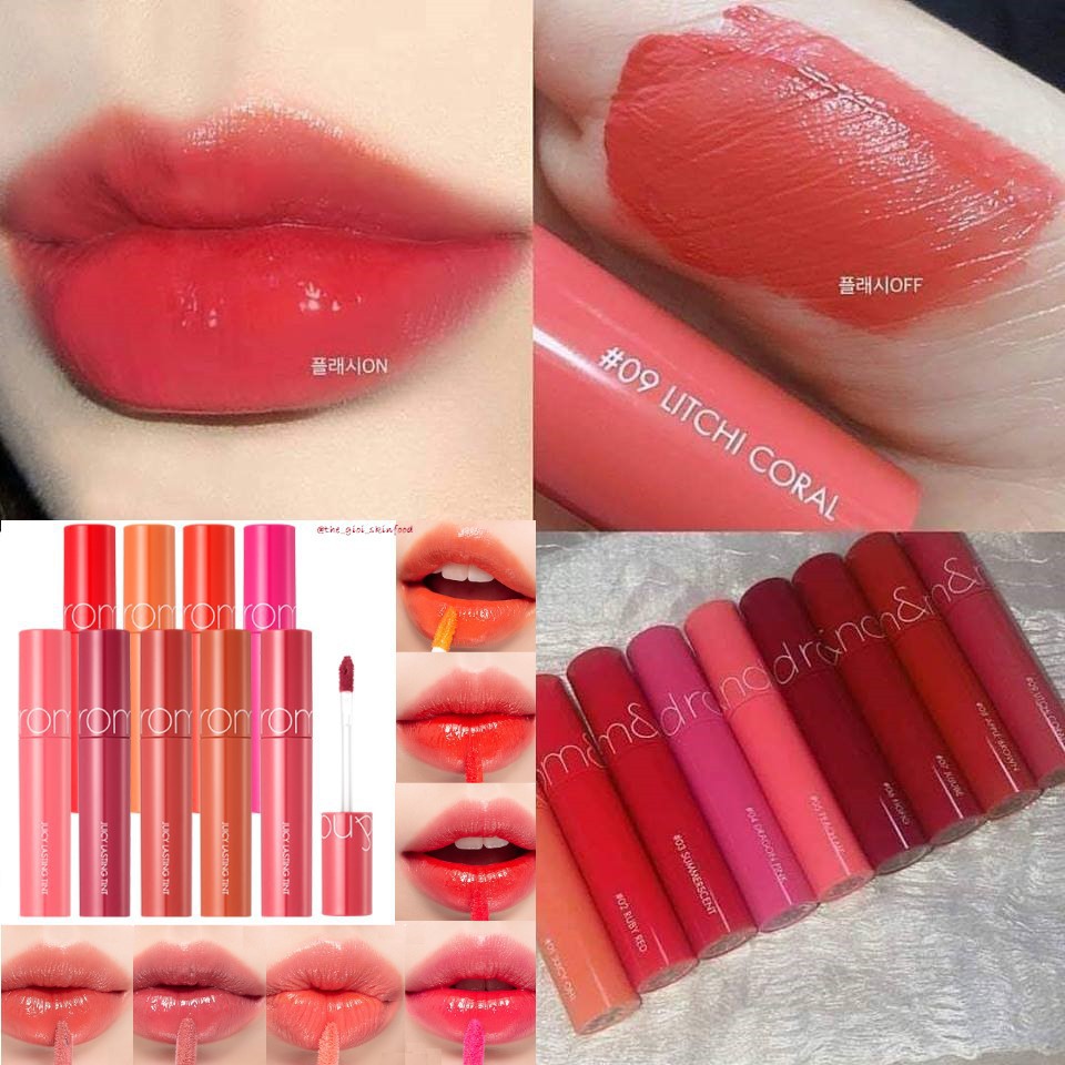 [Mới] Son Tint Lì Romand Juicy Lasting Tint