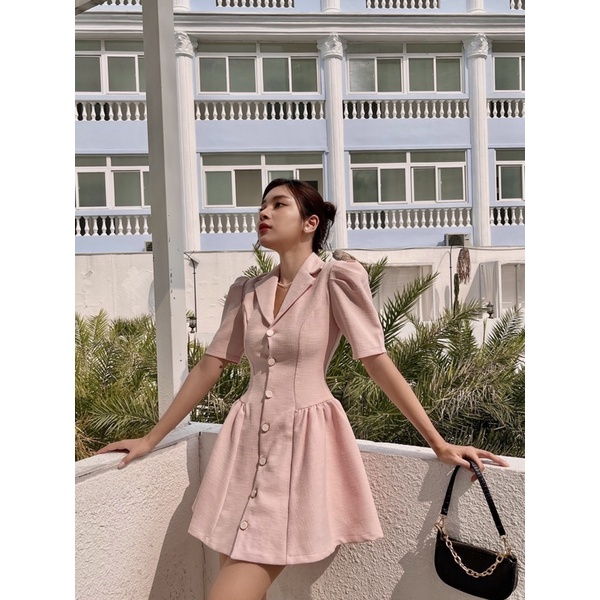 Đầm Vest kiểu nhúng eo