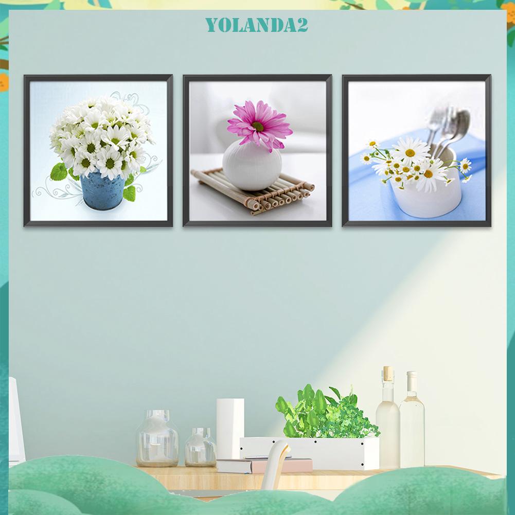 Tranh Thêu Chữ Thập Hình Hoa 11CT