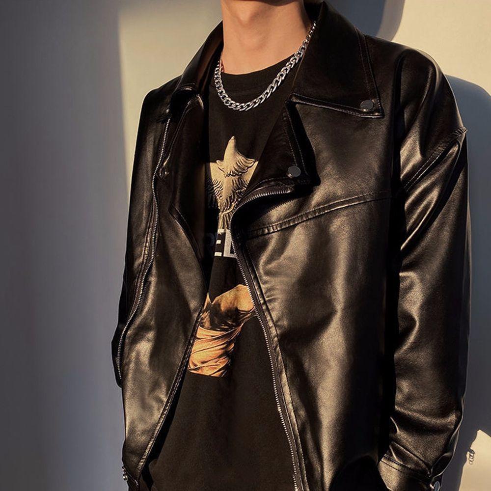 AARON1 Vòng cổ Dày Dặn Phong Cách Hiphop Cá Tính Thời Trang Cho Nam Nữ