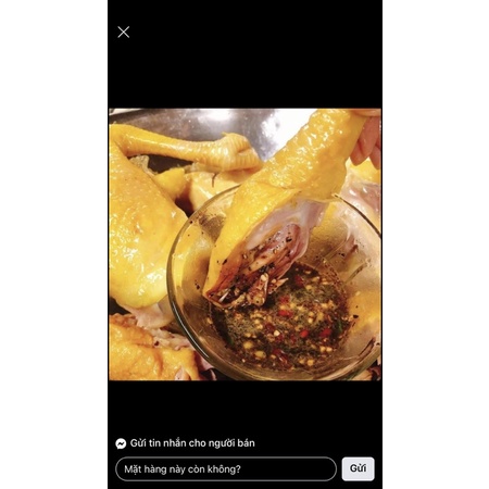 GÀ Ủ MUỐI HOA TIÊU SIZE TO 0,5 Con