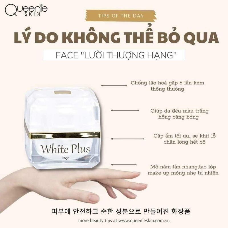 Kem Face Lười Thượng Hạng Queenie Skin