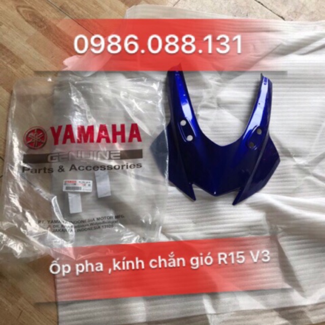 Mặt Nạ R15V3 xanh gp zin chính hãng