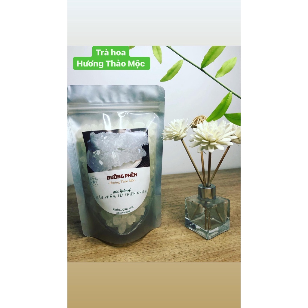 Đường Phèn Viên trắng Uống Trà 80g