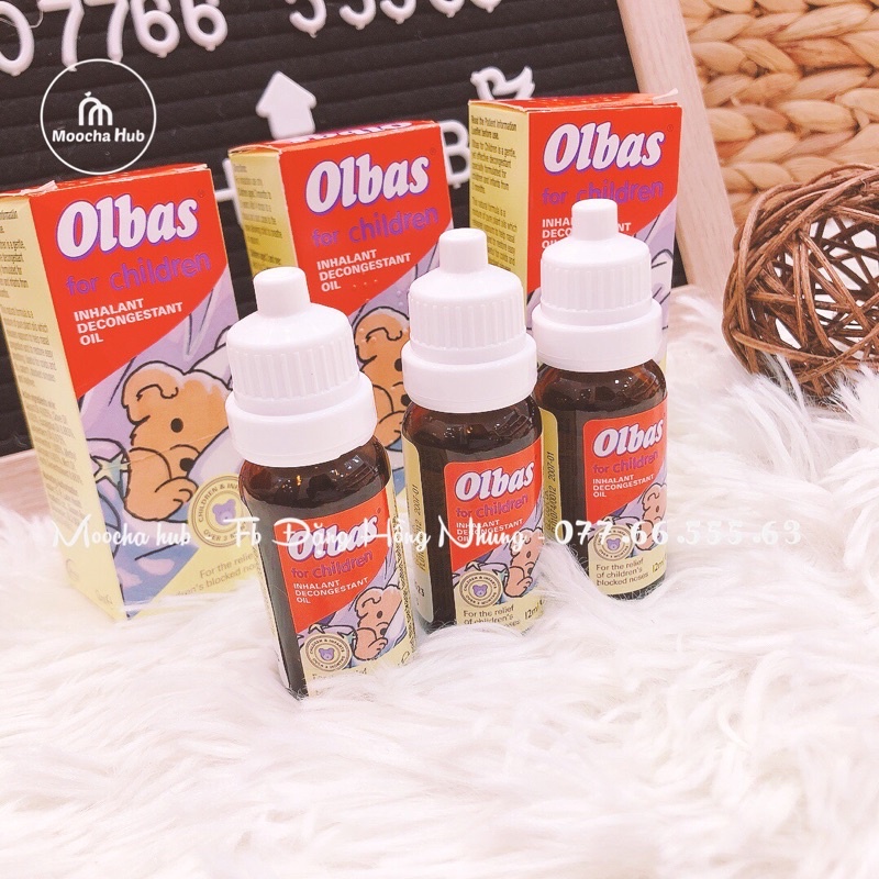 Tinh dầu xông mũi ngạt Olbas