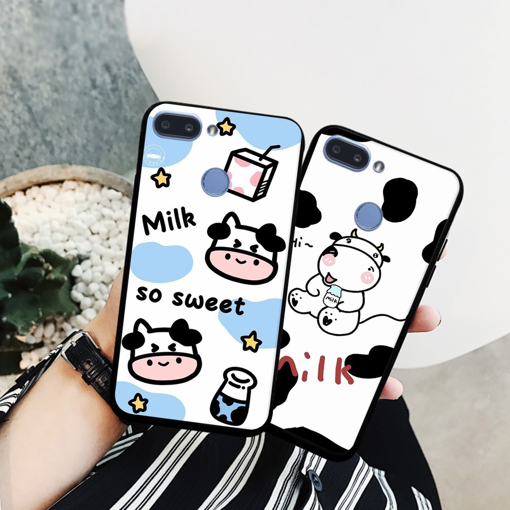 [SIÊU RẺ] ỐP LƯNG XIAOMI REDMI 6 - REDMI 6A IN NHIỀU HÌNH BÒ SỮA CỰC ĐẸP GIÁ RẺ