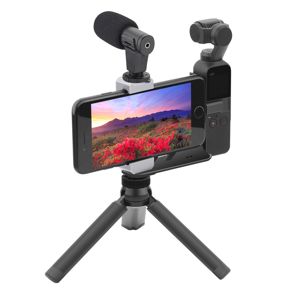 Giá Đỡ Điện Thoại Bằng Kim Loại Có Thể Gập Lại Cho DJI Pocket 2 Osmo Pocket