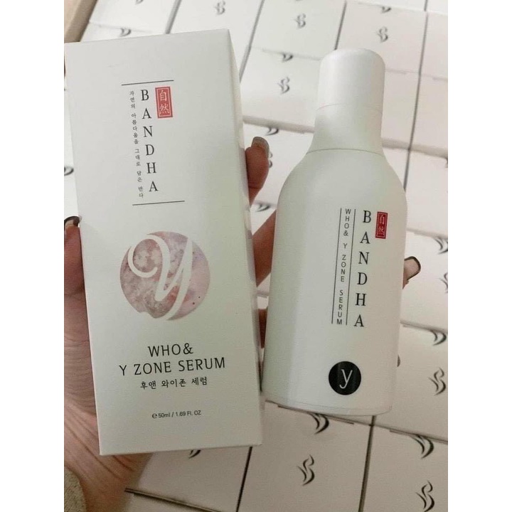 Serum trẻ hóa vùng kín Bandha Who Y Zone 50ml GentsOfficialStore