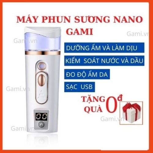 Máy Phun Sương❤️FreeShip❤️Máy Xông Hơi Mặt NaNo Mini Cầm Tay Hỗ Trợ Dưỡng Da Cấp Ẩm Cho Da