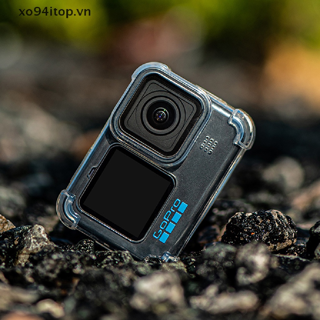 Ốp Điện Thoại Silicon Bốn Góc Chống Rơi Vỡ Cho Go Pro HERO 10 / 9 Mới