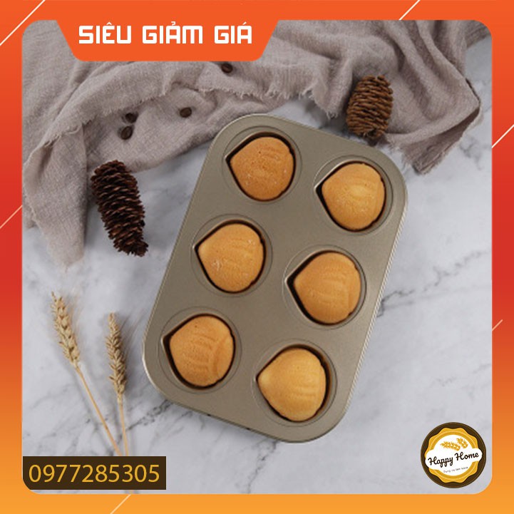 Khuôn nướng bánh chống dính hình HẠT DẺ SIÊU ĐẸP