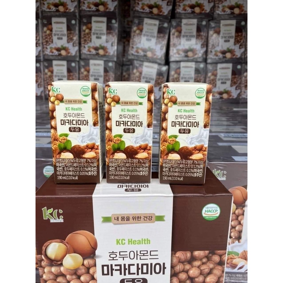 ⭐️⭐️⭐️ Sữa hạt Macca óc chó hạnh nhân - Vua của các loại sữa hạt