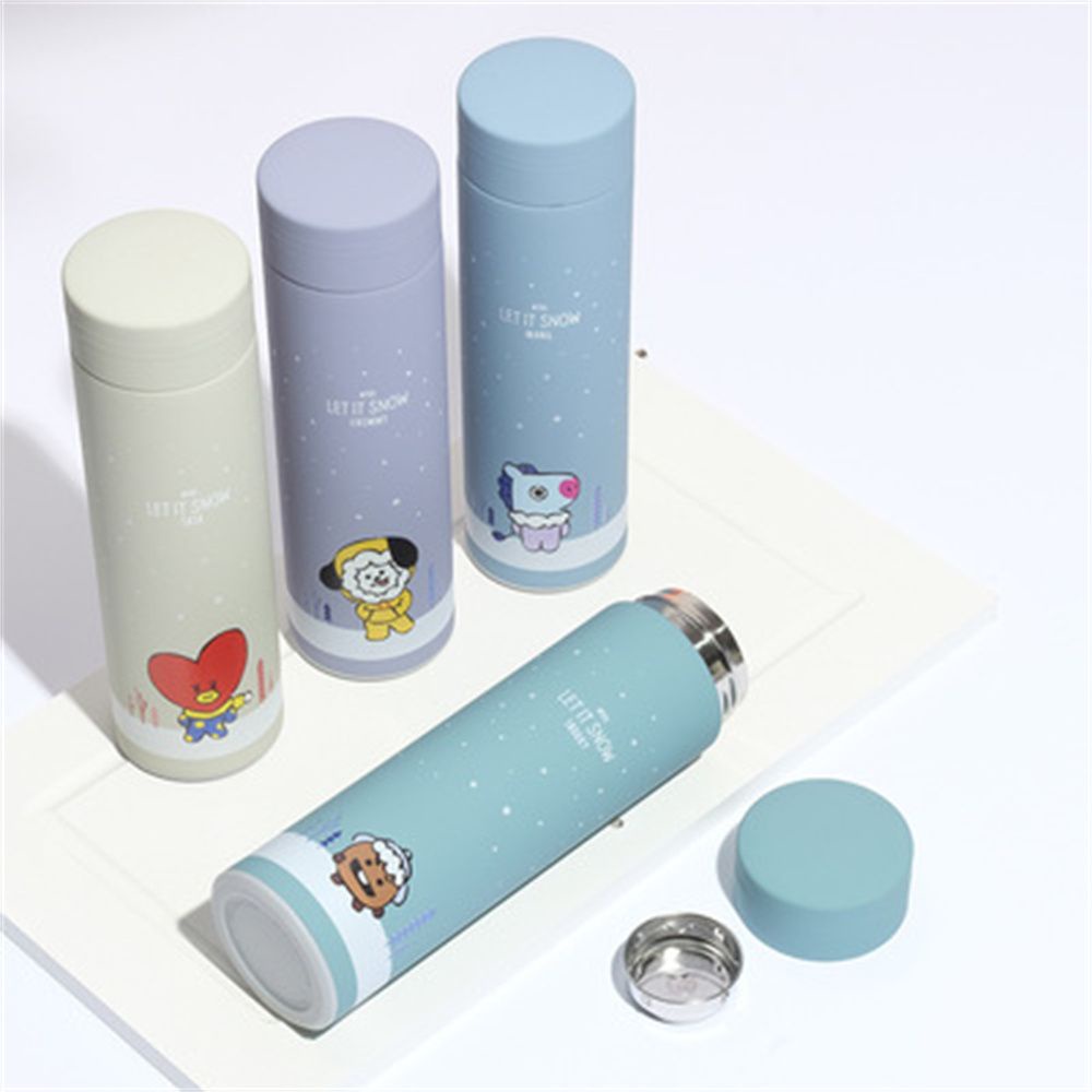 SHOUHOU Bình nước giữ nhiệt chân không in hình các nhân vật BT21 BTS Nhiều Phong Cách Tùy Chọn