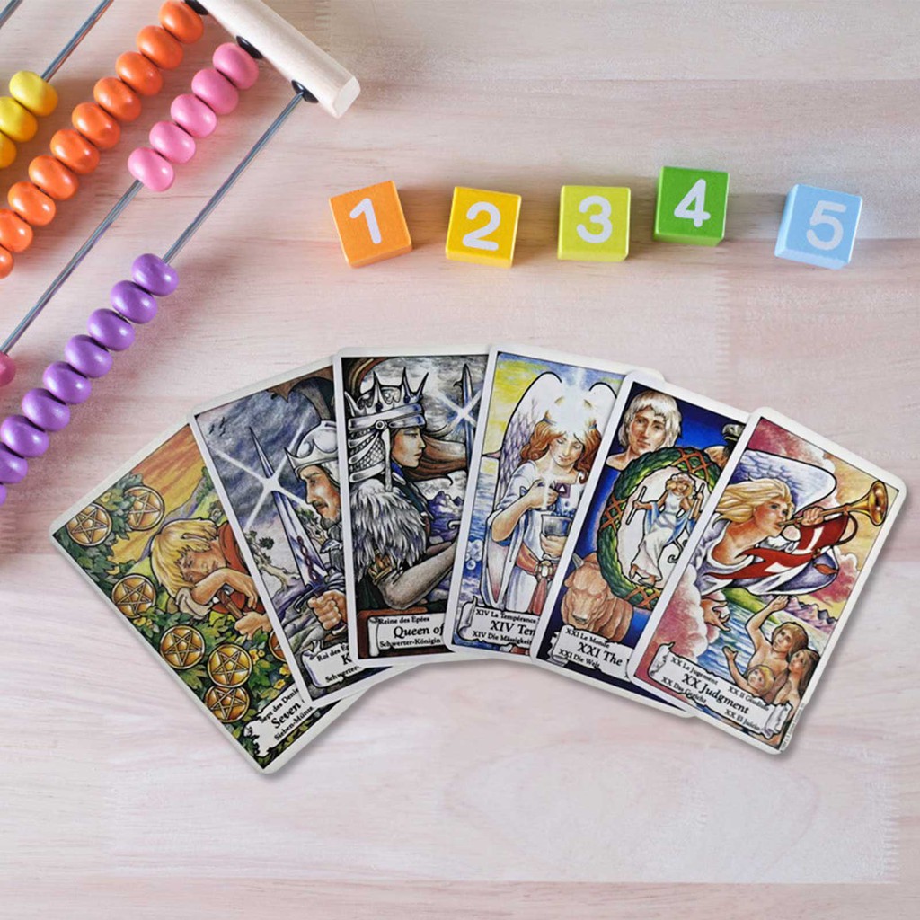Bộ bài tarot bản tiếng anh độc đáo chuyên dụng cho tiệc và gia đình