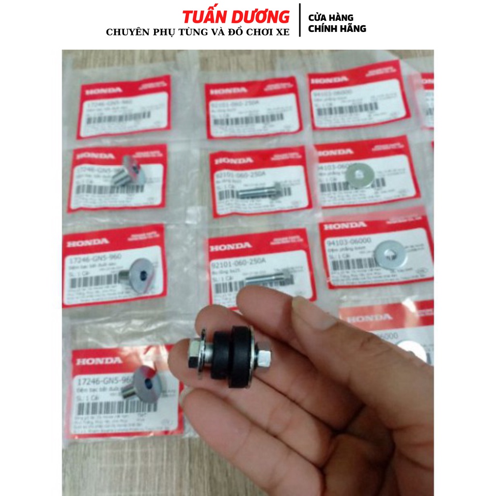 Bộ Ốc Treo Đuôi Sau Xe Dream-Lắp Cho Dream Và Wave Honda Các Loại -đẹp như zin 100%