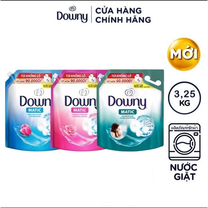 Nước Giặt Downy Các Loại Túi 3,25kg