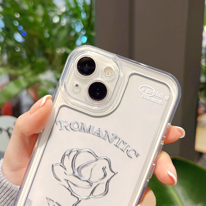 Ốp Điện Thoại TPU Mềm Trong Suốt Chống Sốc Cho iPhone 11 Pro Max 13 12 Pro XS Max XR X 8 7 Plus SE 2020 2022