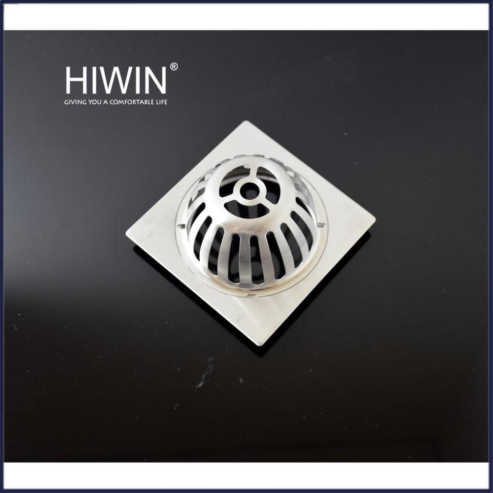 Cầu chắn rác ban công inox 304 thoát nước nhanh kích thước 120x120mm HIWIN FD-100