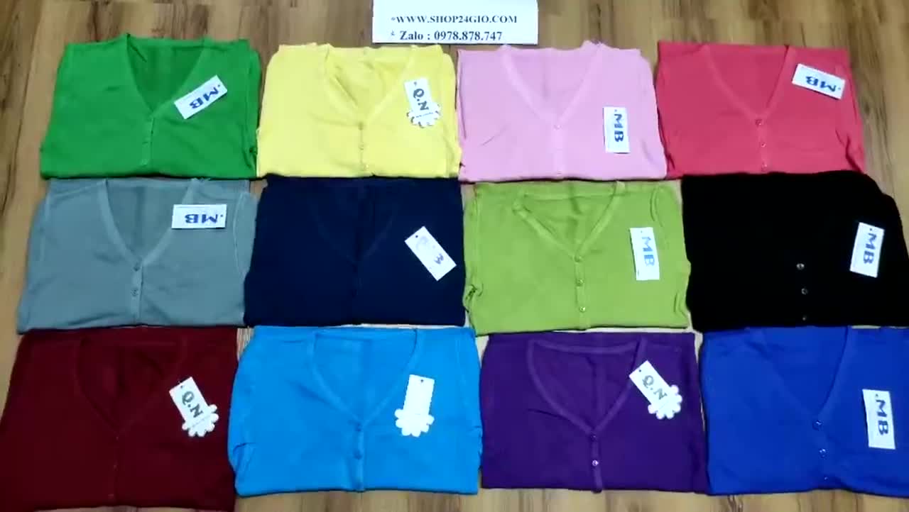 Áo Khoác Len Nữ 9 Nút Cổ Tim Tay Dài | BigBuy360 - bigbuy360.vn