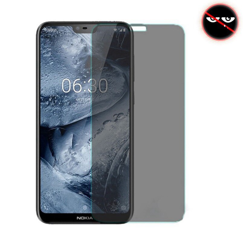 Kính cường lực chống nhìn trộm cao cấp dành cho Nokia 5 6 2018 3.1 5.1 6.1 8.1 Plus X5 X6